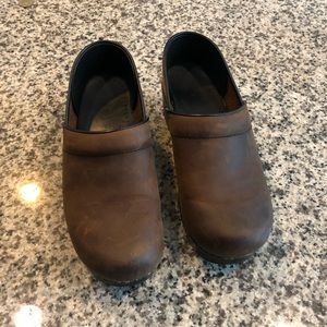 Brown Dankso Clogs